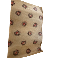 Popierius vyniojimui 22,7 x 28 cm. rudas 10 kg LOGO