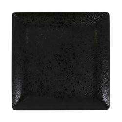 Lėkštė kvadratinė MING III ARIZONA MELAMINO 24 x 24 cm., juoda