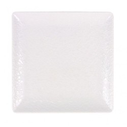 Lėkštė kvadratinė MING III ARIZONA MELAMINO 16 x 16 cm., balta