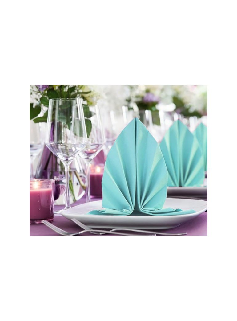 Servetėlė 40x40 cm Dunisoft Mint Blue (60)