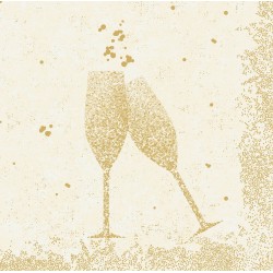 copy of Napkin Dunisoft 40 x 40 cm. Celebrate cream (1 pc.)