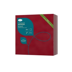 Servetėlė BIO DUNISOFT bordo 40 x 40 cm. (60 vnt.)
