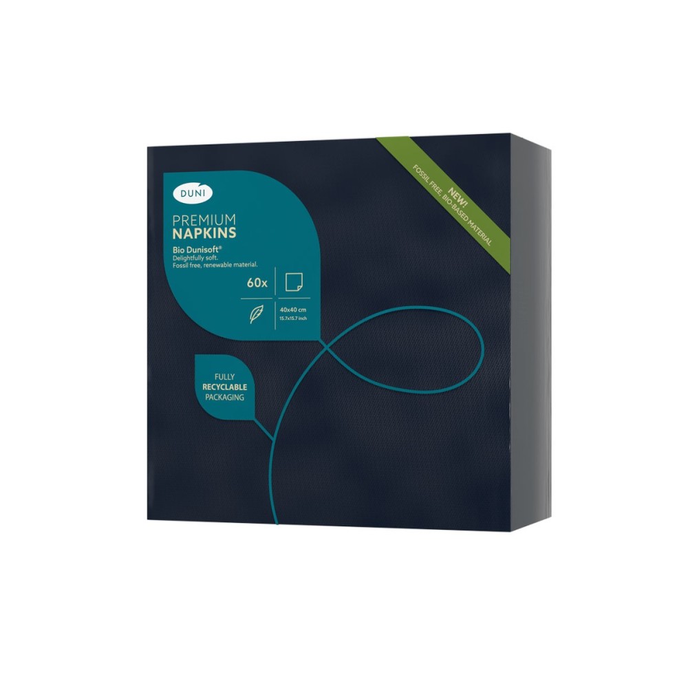 copy of Napkin BIO DUNISOFT black 40 x 40 cm. (1 pc.)
