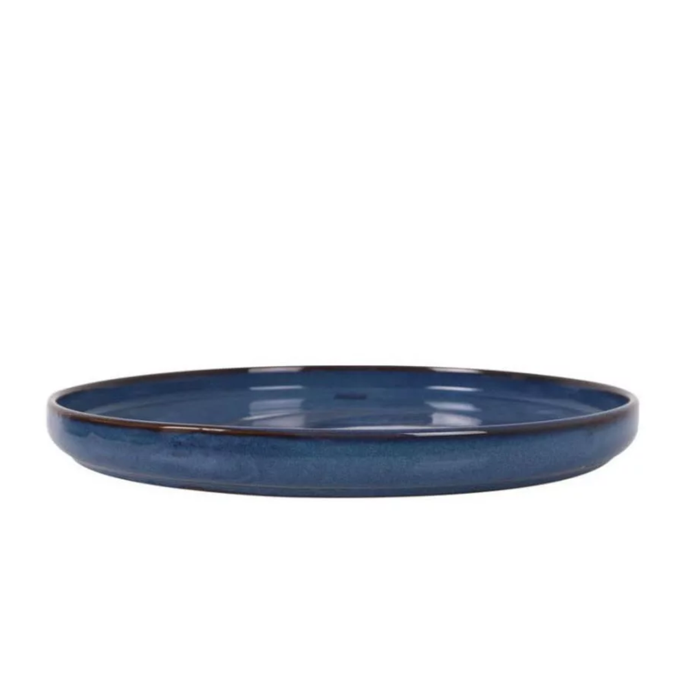 Lėkštė aukštu kraštu CHESTER BLUE 19.6x2.2cm Lėkštė aukštu kraštu CHESTER BLUE 19.6x2.2cm