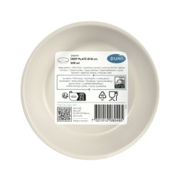 Daugkartinė lėkštė apvali, gili (Ø18 cm., 60 vnt.)