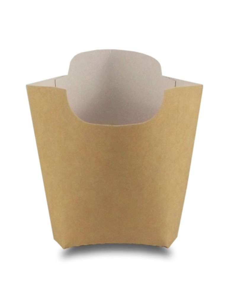 Vienk. dėžutė  bulvytėms 200 gr pop.(100)