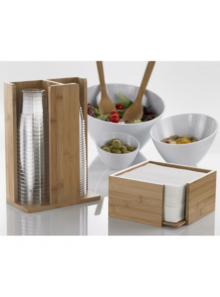 Servetėlinė 19x19x10 cm, medinė