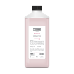 Plaukų ir kūno gelis HOBO Wild rose 3 l.