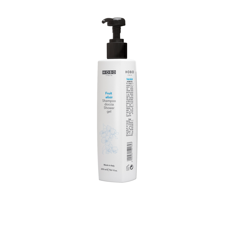Plaukų ir kūno gelis HOBO Fruit elixir 250 ml.