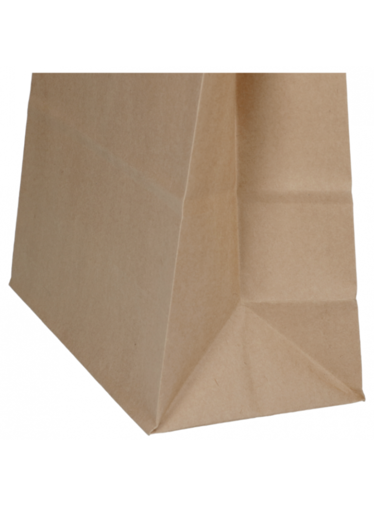 copy of Bag with handles (paper, brown, 26+17x24 cm.)