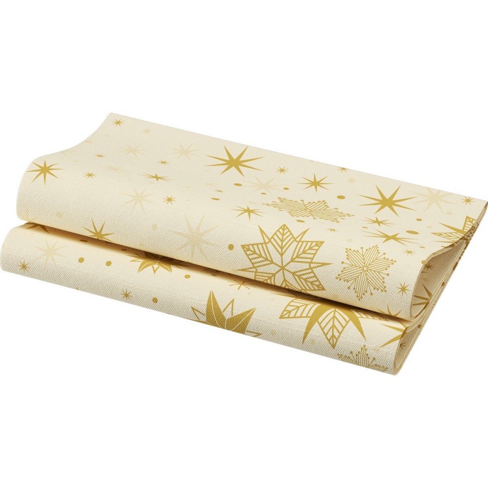 Servetėlės 40 x 40 cm. bio dunisoft stargazing cream (60)