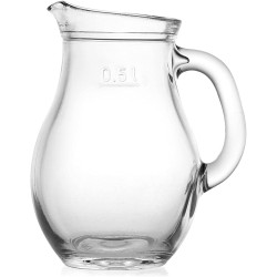 Ąsotis 500 cc. stiklinis