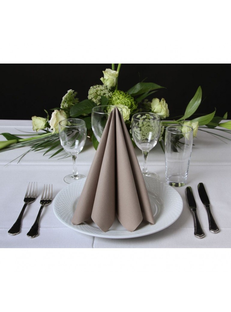 Servetėlė 40x40 cm Dunilin Greige  (50)