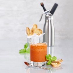 Sifonas grietinėlėi 1,0 l. PROFI n. Plieno