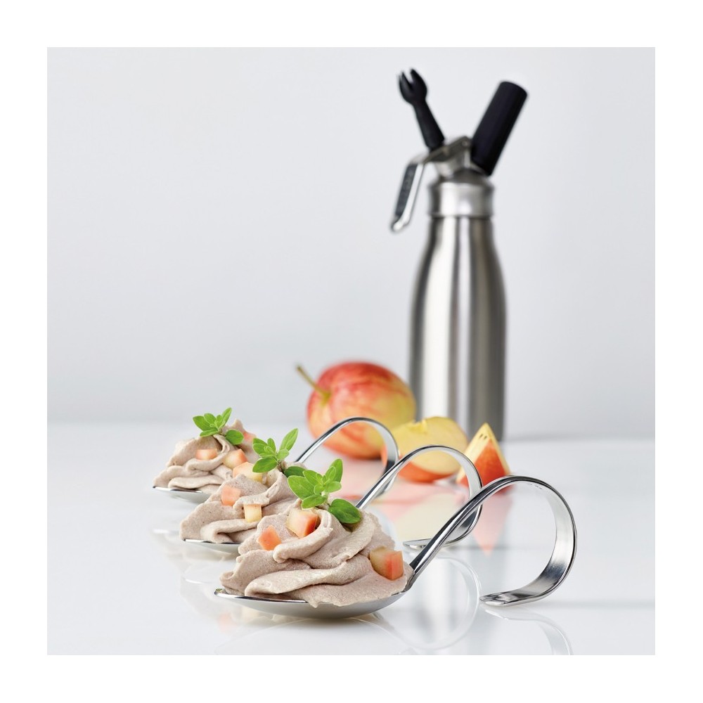 Sifonas grietinėlėi 1,0 l. PROFI n. Plieno