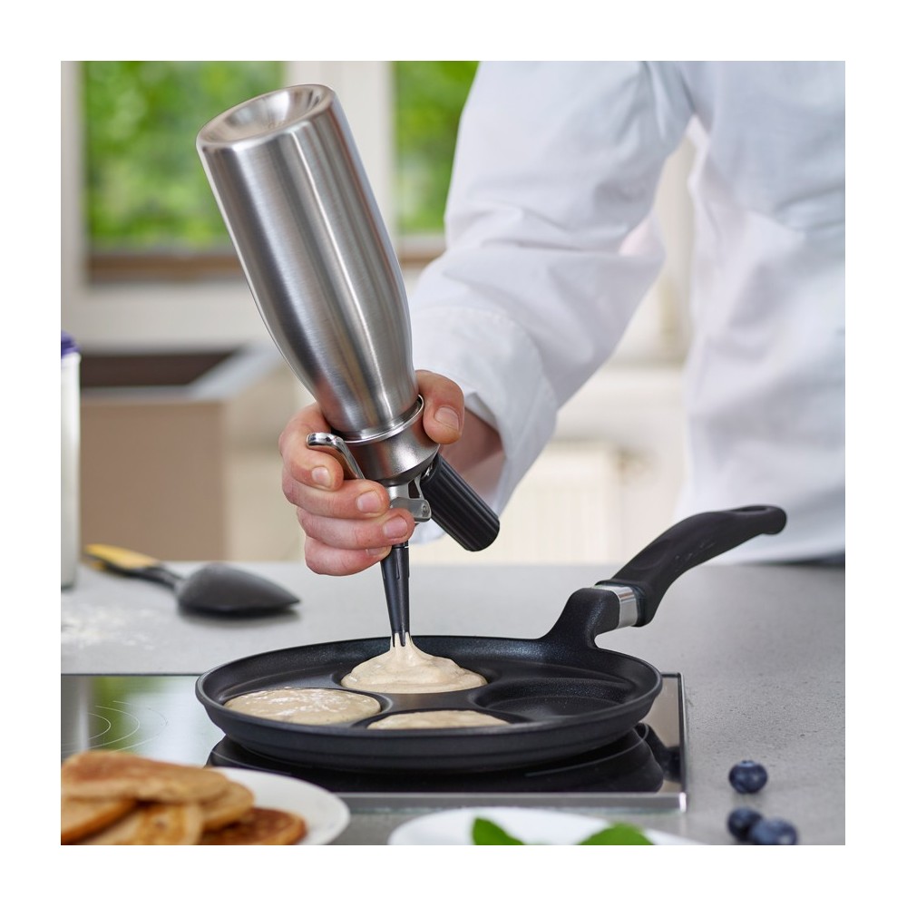 Sifonas grietinėlėi 0,5 l. PROFI n. Plieno