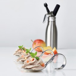 Sifonas grietinėlėi 0,5 l. PROFI n. Plieno