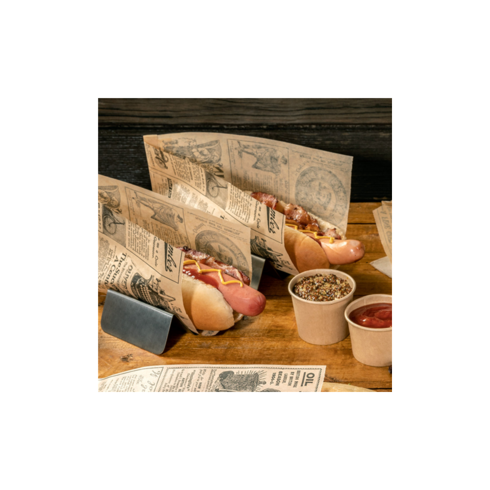 Maišelis pop. dvipusis 9+3x22 cm TIMES (500)