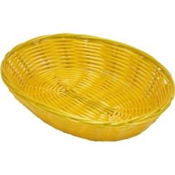 Krepšelis ovalus 23x17x5 cm, polipr