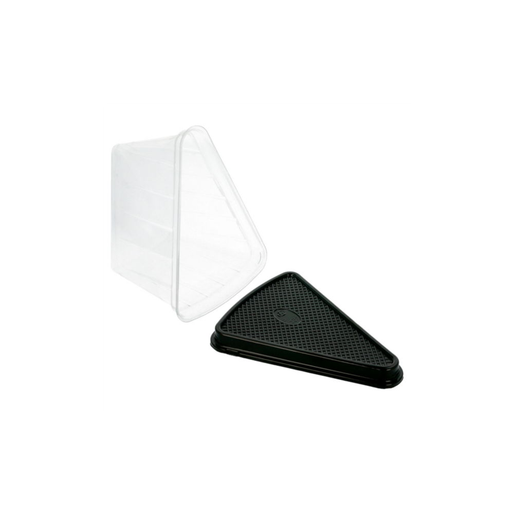 Vienk. dėžutė  trikampė 12.4x8.75x8.2 cm  pop. (50)