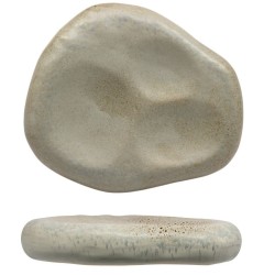 Lėkštė ANTIQUA 26x22H5 cm. stoneware