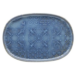 Lėkštė AZUJELO 33x23 cm. stoneware