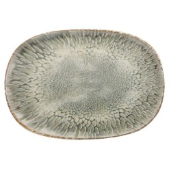 Lėkštė DUST 33x23 cm. stoneware