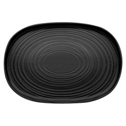 Lėkštė ORBIT 33x23 cm. stoneware