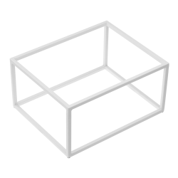 Pateikimo stovas baltas, GN 1/2 H 16 cm.