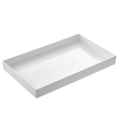 Padėklas melamino juodas 32,5 x 17,6 x 6 cm