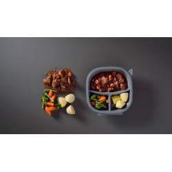 Vienkartinis dubenėlis su dangteliu Vista (3 dalių, 650 / 216 / 216 ml., 25 vnt.)