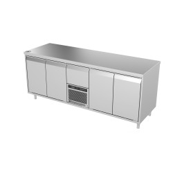 Šaldomas stalas 1 stalčiaus ir 4 durelių, -5 ... +8 °C