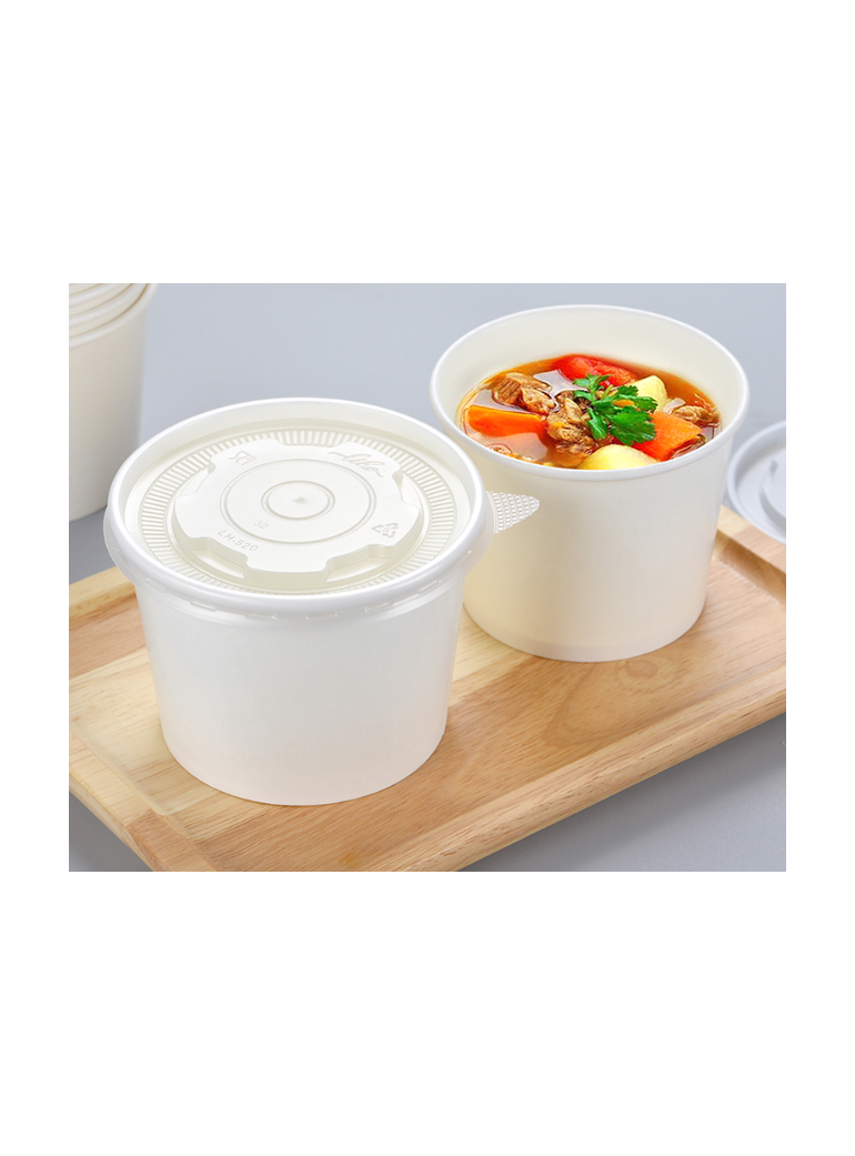 copy of Vienkartinis PP dangtelos indeliui ECO SOUP PP 760/960 ml. (50 vnt.)