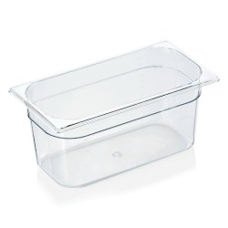 GN 1/3 indas, H15cm, PC skaidrus