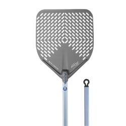 Ližė picai perforuota, anoduota 50x50 cm