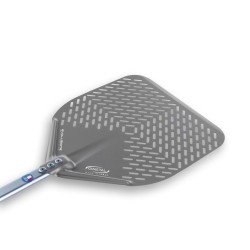 Ližė picai perforuota, anoduota 50x50 cm