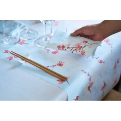 Servetėlės 40 x 40 cm. bio dunisoft cherry breeze blue (60)