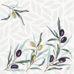 Servetėlės 40 x 40 cm. bio dunisoft olive garden (60)
