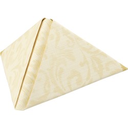 Servetėlės 40 x 40 cm. dunilin rich damast cream (45)