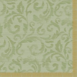 Servetėlės 40 x 40 cm. dunilin rich damast pistachio (45)