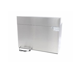 Šaldomas picos stalas 3 durelių su saladete ir granito stalviršiu