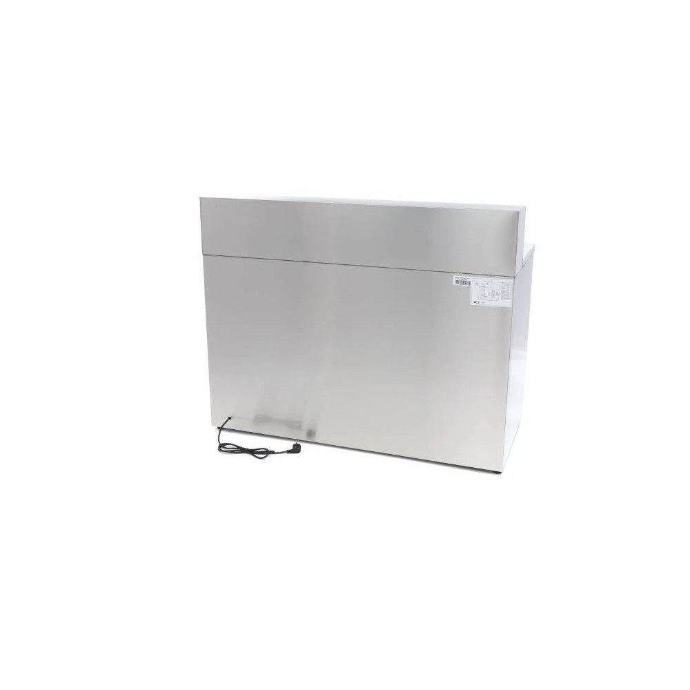 Stalas picos šaldomas 3 durų su saladete