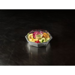 Vienkartinis indelis su dangteliu OCTAVIEW + padažinė (795 ml., 19 x 19 x 76 cm., 1 vnt.)