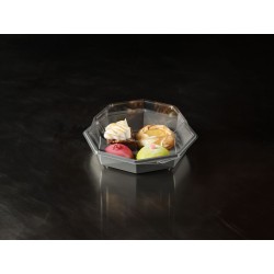 Vienkartinis indelis su dangteliu OCTAVIEW (1292 ml., 23 x 23 x h8 cm., 1 vnt.)