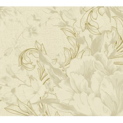 Servetėlės 33 x 33 cm. 3 sl. Charm cream, 20 vnt.