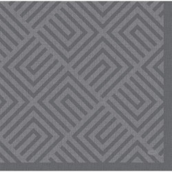 Servetėlės 24 x 24 cm. 3 sl. Mosaic Granite Grey, 20 vnt.