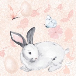 Servetėlės 24 x 24 cm. 3 sl. Soft Easter, 20 vnt.