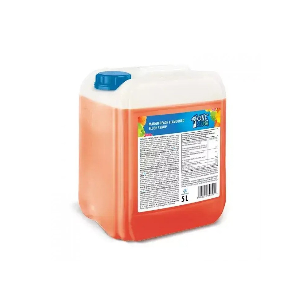 Koncentratas šerbetui Mango-persikas 5 l