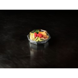 Vienkartinis indelis su dangteliu OCTAVIEW 1 dalies (417 ml., 16 x 16 x h6 cm.)