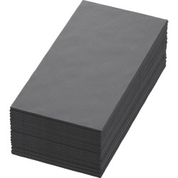 Servetėlės 40 x 40 cm. 1/8 bio dunisoft granite grey, 60 vnt.